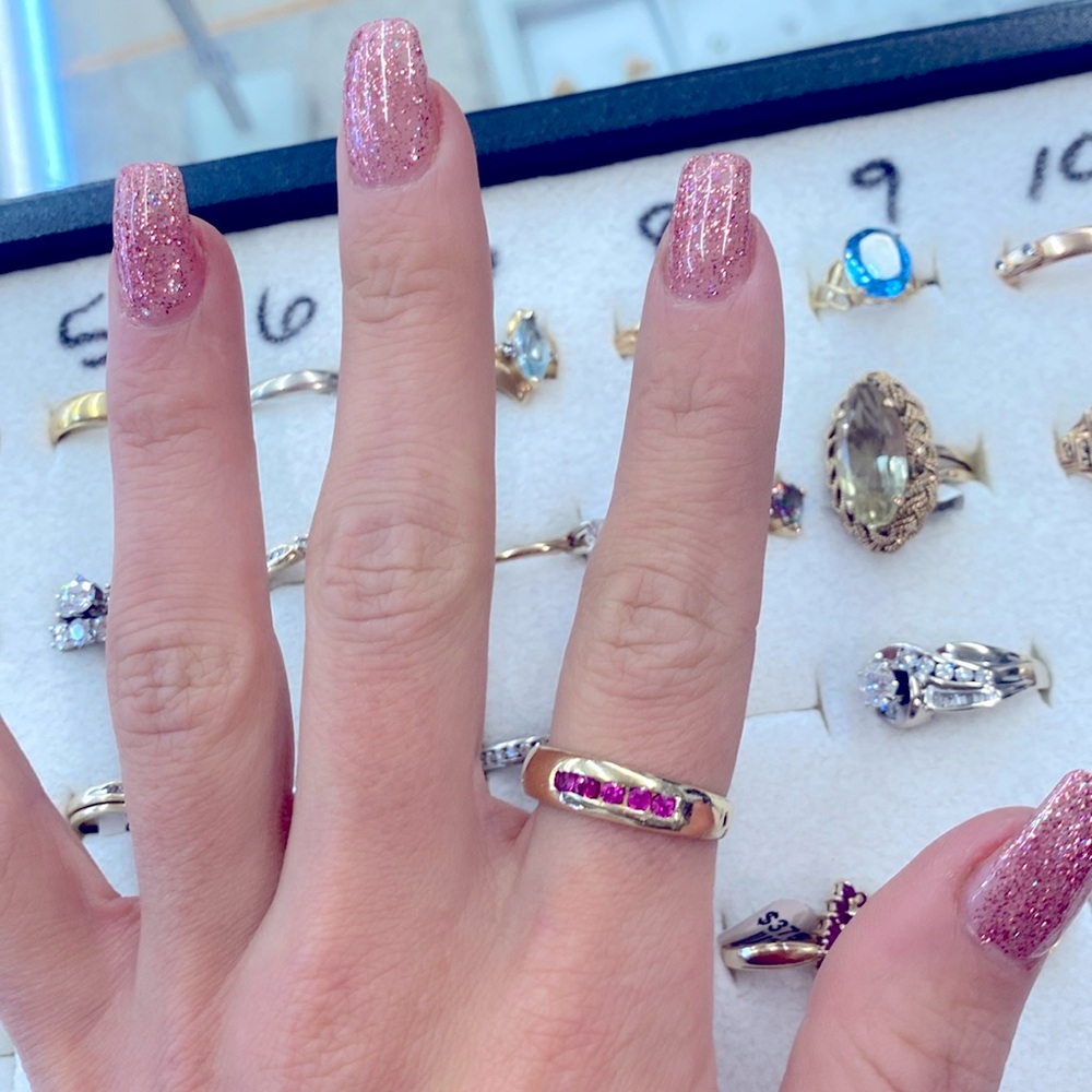 434901 14k Yellow Gold Ruby Ring - image 1